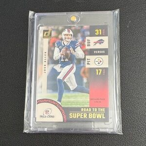 Josh Allen 2024 Panini Donruss Football Card